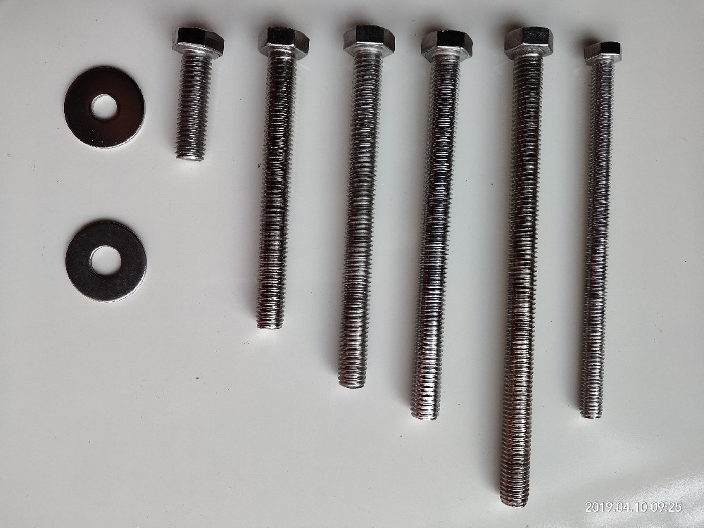 SS bolts and washers