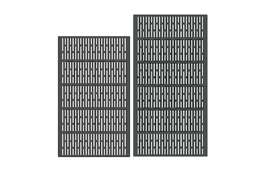 Cast Iron Slats 24''x42'' and 24''x48''