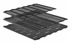 cast iron slat interlocking